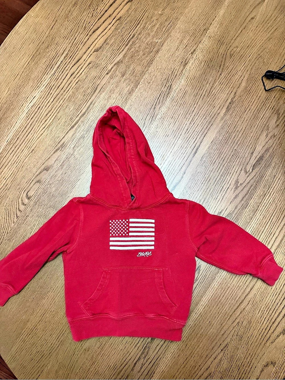 Polo Ralph Lauren Flag Fleece Hoodie Boys 3T Red